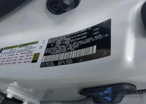 2021 Lexus Rx 350 z USA, uszkodzony, nr VIN 2T2HZMAA9MC216265